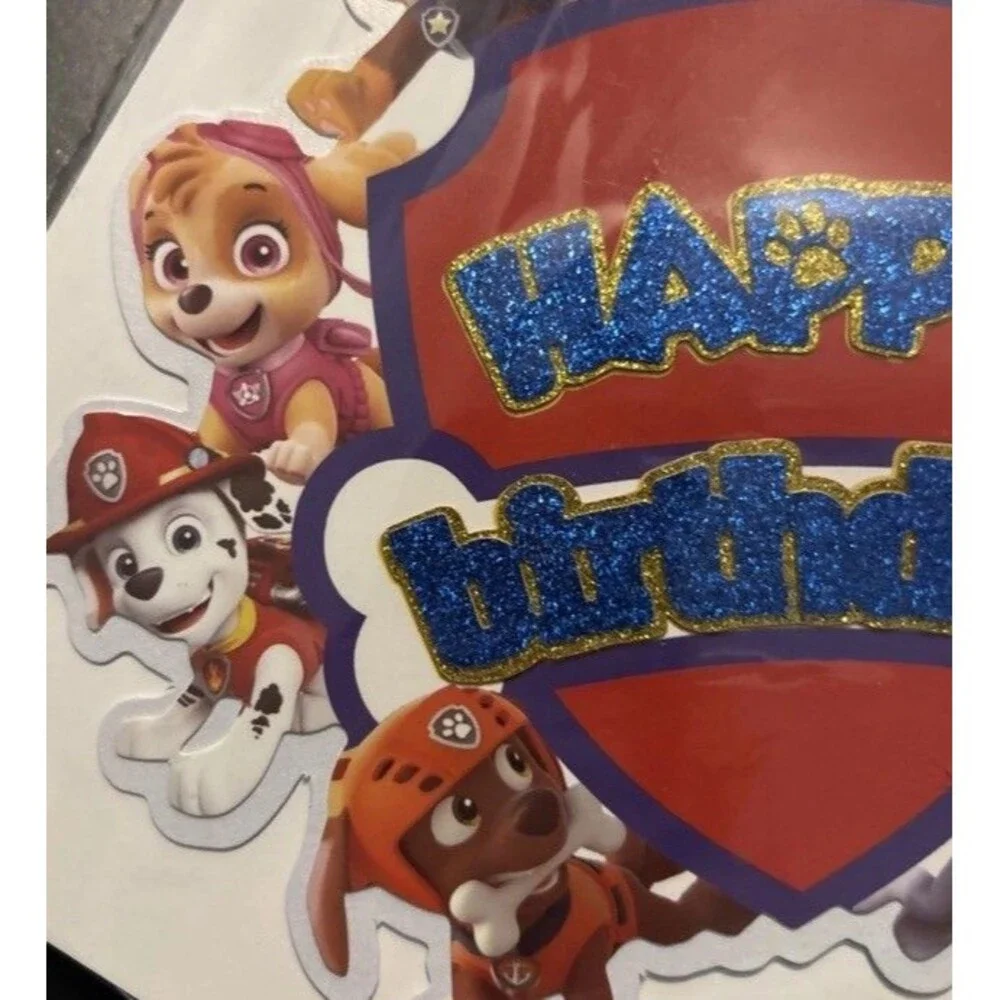 Paw Patrol Cake Topper